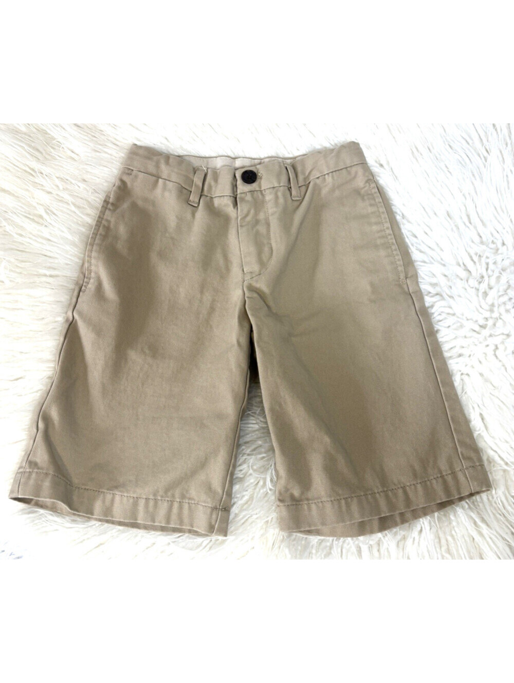 Gap Kids Boys Shorts Regular Adjustable Waist Khaki Dressy Size 8 Uniform